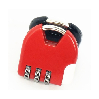 Mini fém lakat jelszavas zár poggyászhoz, fiókokhoz és edzőtermi szekrényekhez – karikatúra dizájn, modern minimalizmus, márka Unique, anyag: Egyéb