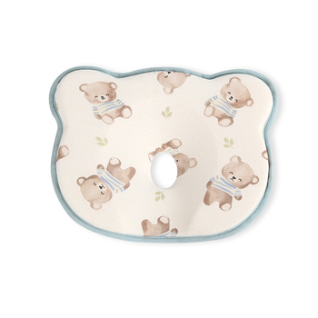 Възглавничка за оформяне на главата на бебето, карикатурен стил, чист памук, ниво безопасност A, пролет 2024, за новородени 0-1 г.