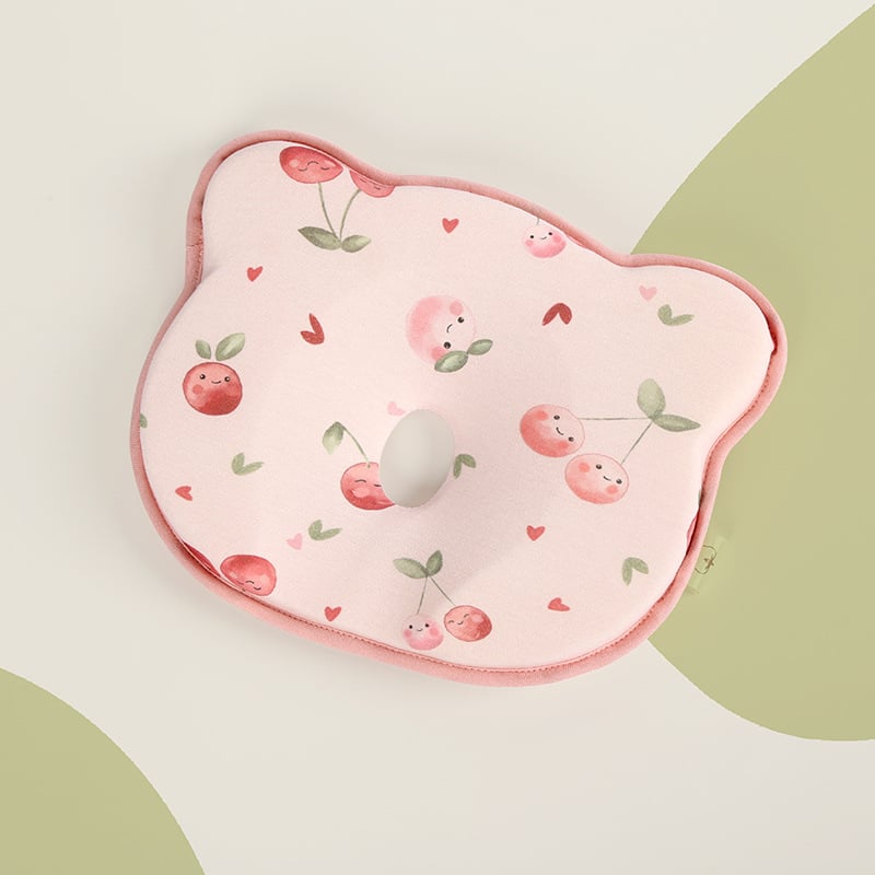 Възглавничка за оформяне на главата на бебето, карикатурен стил, чист памук, ниво безопасност A, пролет 2024, за новородени 0-1 г.