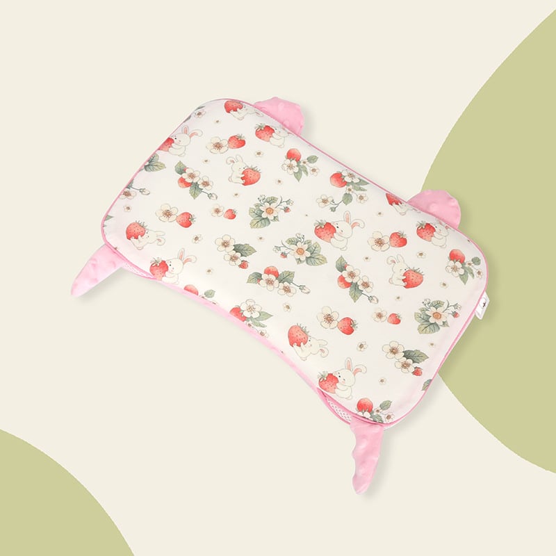 Възглавничка за оформяне на главата на бебето, карикатурен стил, чист памук, ниво безопасност A, пролет 2024, за новородени 0-1 г.