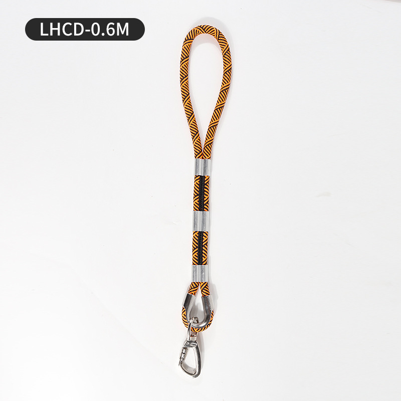 Kutyapóráz, duplaszálú nylon, imitációs nylon anyag, fémcsattal, Banoohawk márka