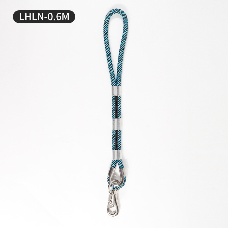 Kutyapóráz, duplaszálú nylon, imitációs nylon anyag, fémcsattal, Banoohawk márka