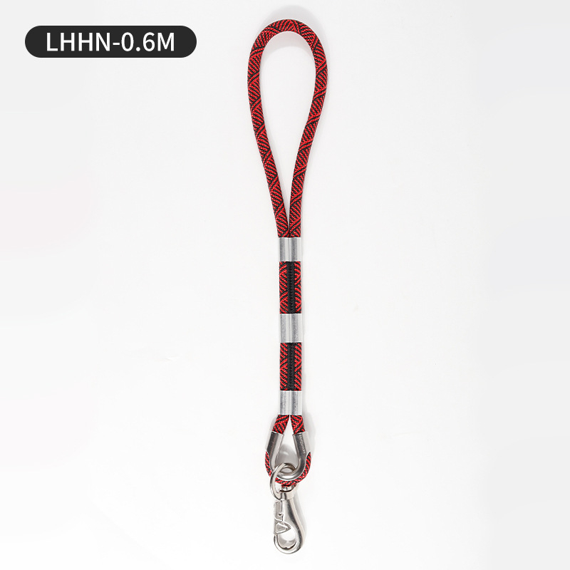 Kutyapóráz, duplaszálú nylon, imitációs nylon anyag, fémcsattal, Banoohawk márka