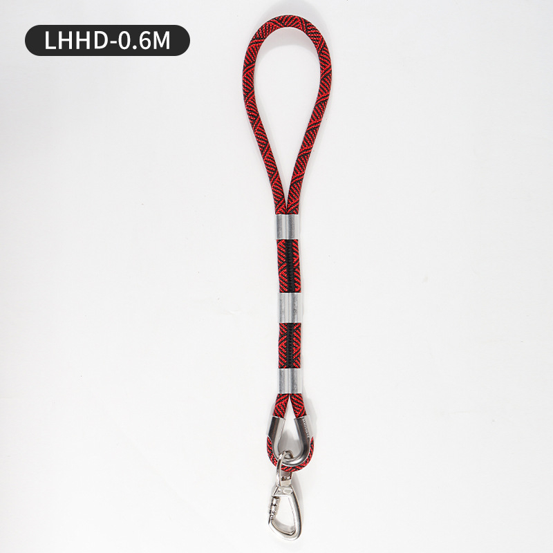 Kutyapóráz, duplaszálú nylon, imitációs nylon anyag, fémcsattal, Banoohawk márka