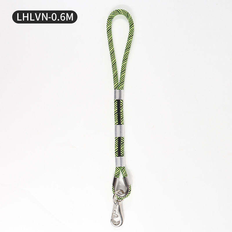 Kutyapóráz, duplaszálú nylon, imitációs nylon anyag, fémcsattal, Banoohawk márka