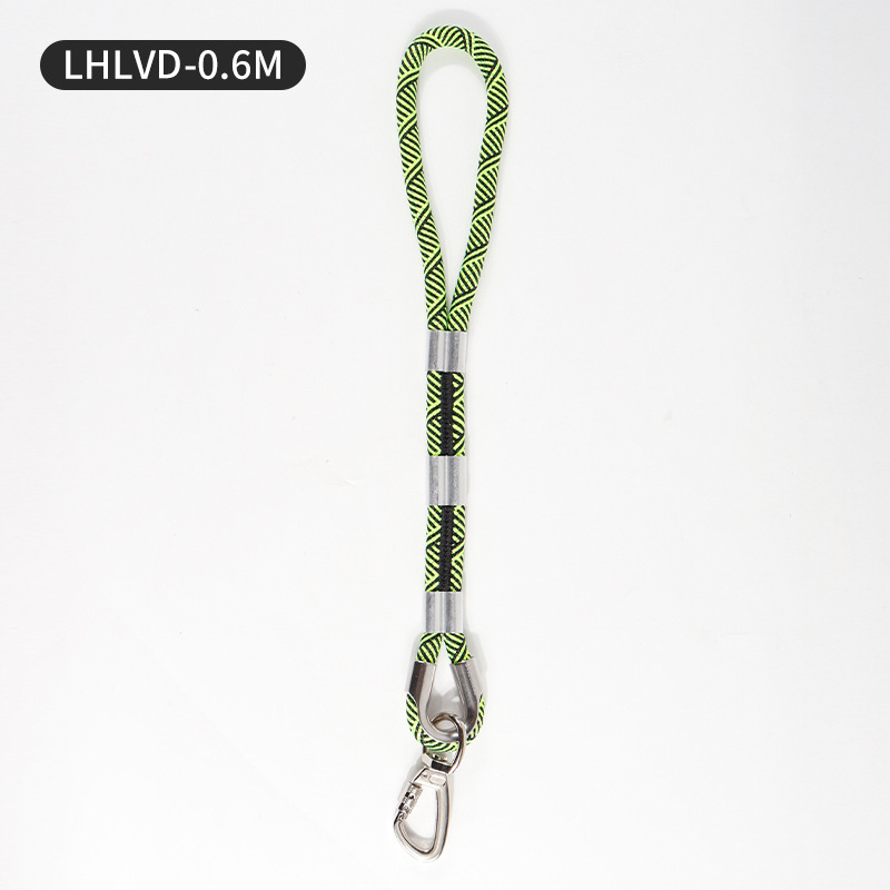 Kutyapóráz, duplaszálú nylon, imitációs nylon anyag, fémcsattal, Banoohawk márka