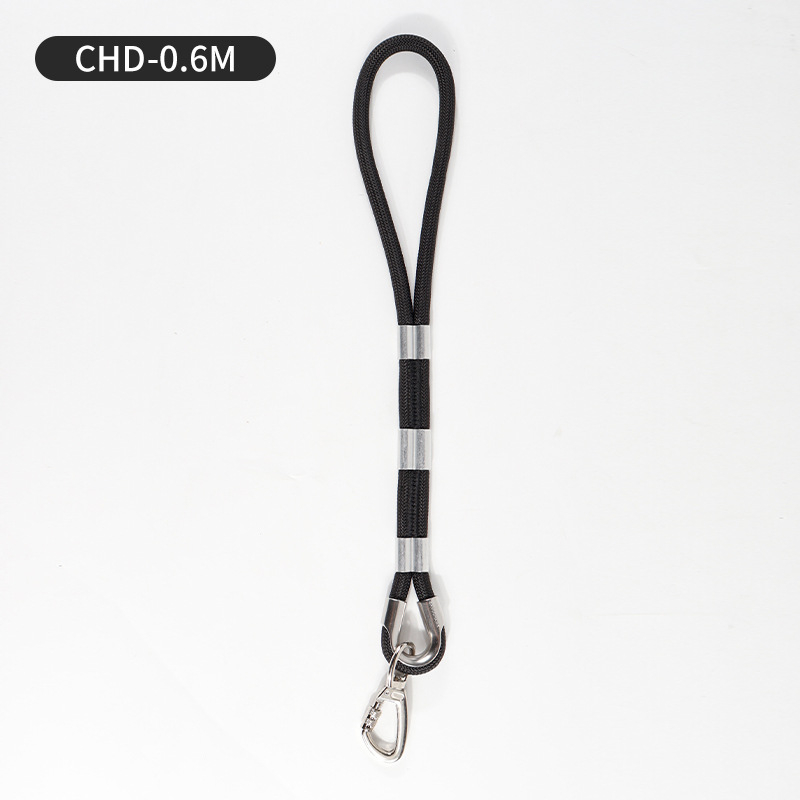 Kutyapóráz, duplaszálú nylon, imitációs nylon anyag, fémcsattal, Banoohawk márka