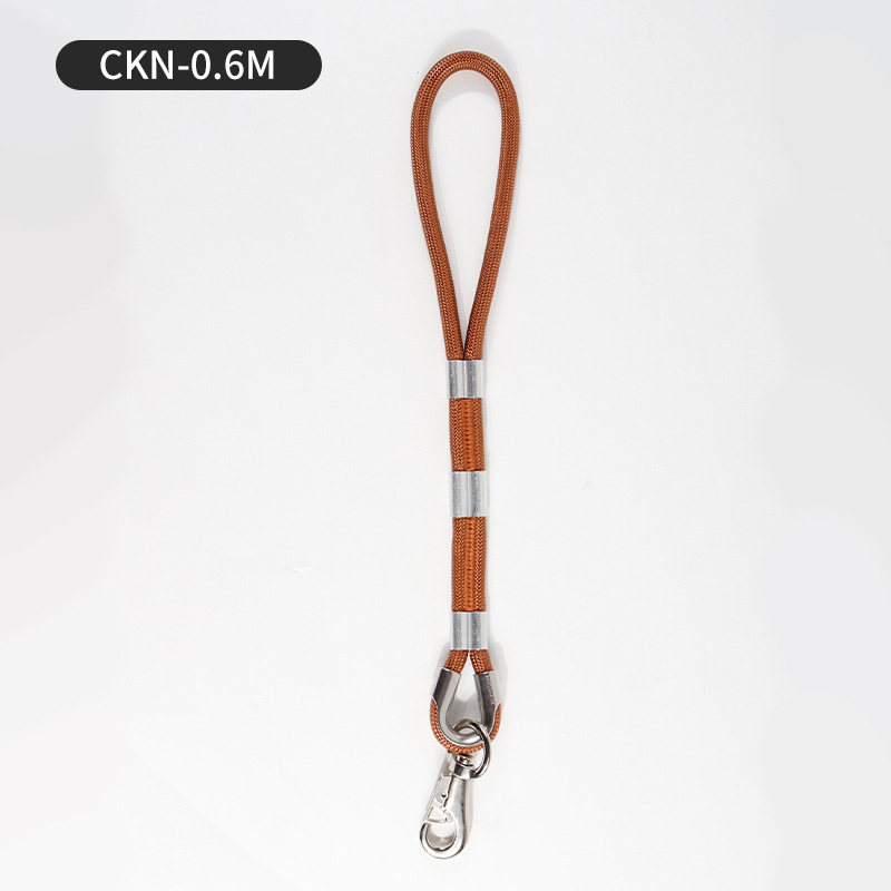 Kutyapóráz, duplaszálú nylon, imitációs nylon anyag, fémcsattal, Banoohawk márka