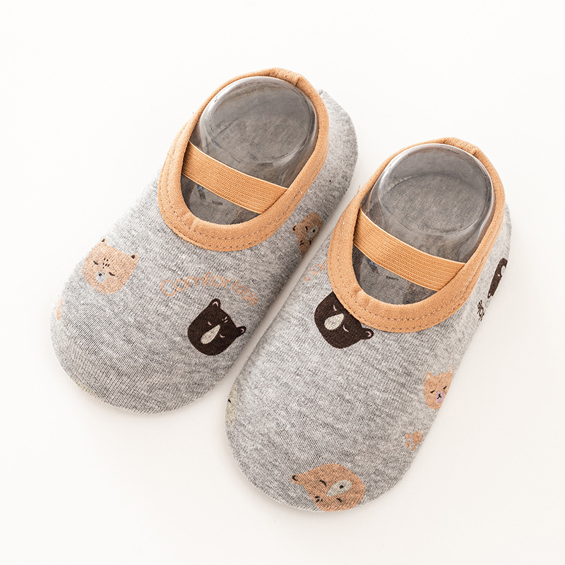 Βρεφικές εσωτερικές κάλτσες με μαλακές σόλες, παχύτερες για άνοιξη, φθινοπωρο και χειμώνα — 80% ινες κυτταρίνης αναγεννημένες