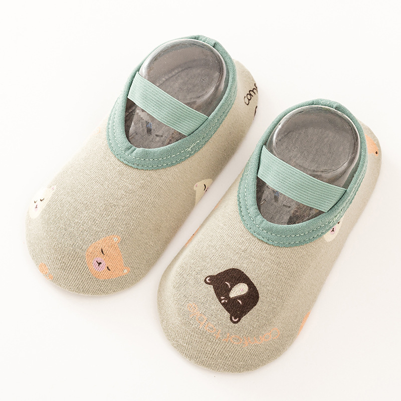 Βρεφικές εσωτερικές κάλτσες με μαλακές σόλες, παχύτερες για άνοιξη, φθινοπωρο και χειμώνα — 80% ινες κυτταρίνης αναγεννημένες