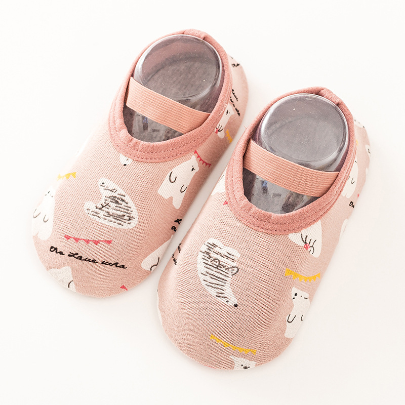 Βρεφικές εσωτερικές κάλτσες με μαλακές σόλες, παχύτερες για άνοιξη, φθινοπωρο και χειμώνα — 80% ινες κυτταρίνης αναγεννημένες