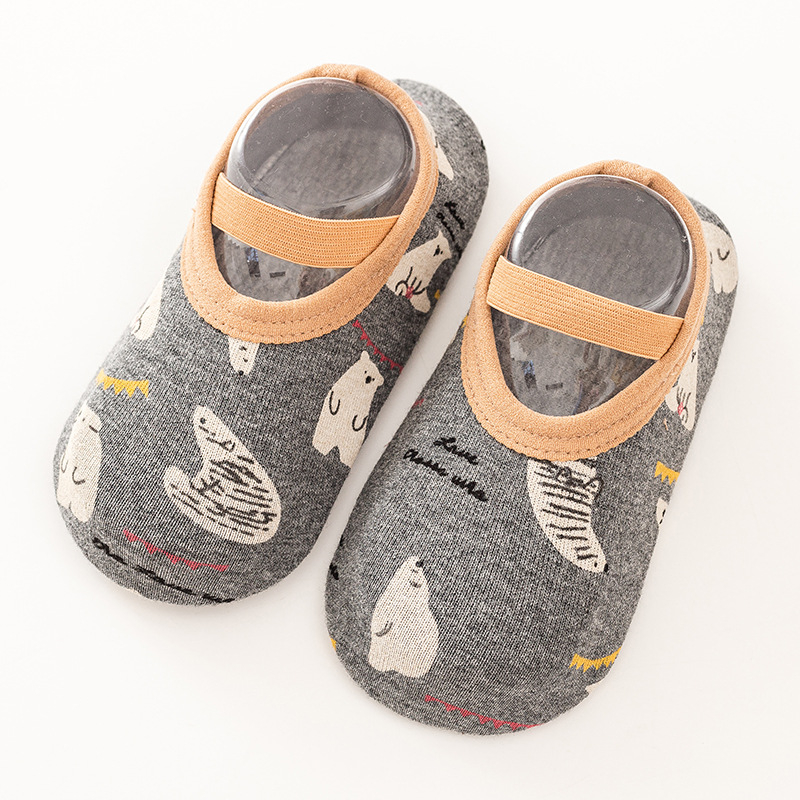 Βρεφικές εσωτερικές κάλτσες με μαλακές σόλες, παχύτερες για άνοιξη, φθινοπωρο και χειμώνα — 80% ινες κυτταρίνης αναγεννημένες