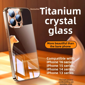 Pouzdro na telefón s zrkadlovým sklom – elektroplatinovaný povrch, zrkadlo na líčenie, fólia na objektív, odvádzanie tepla, odolné voči pádu, odolné voči otlačkom prstov