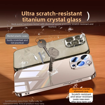 Pouzdro na telefón s zrkadlovým sklom – elektroplatinovaný povrch, zrkadlo na líčenie, fólia na objektív, odvádzanie tepla, odolné voči pádu, odolné voči otlačkom prstov