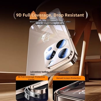 Pouzdro na telefón s zrkadlovým sklom – elektroplatinovaný povrch, zrkadlo na líčenie, fólia na objektív, odvádzanie tepla, odolné voči pádu, odolné voči otlačkom prstov