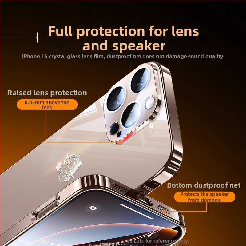 Pouzdro na telefón s zrkadlovým sklom – elektroplatinovaný povrch, zrkadlo na líčenie, fólia na objektív, odvádzanie tepla, odolné voči pádu, odolné voči otlačkom prstov