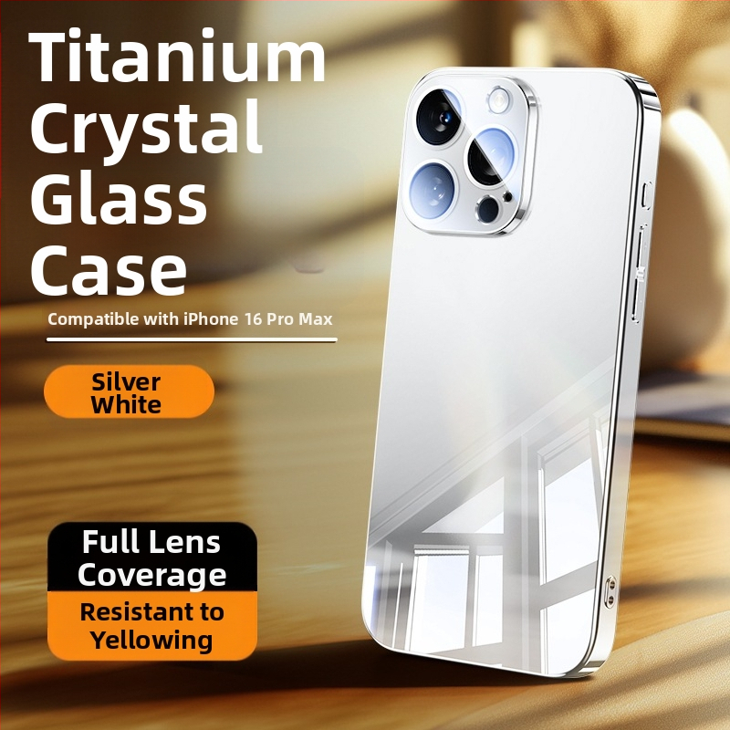 Pouzdro na telefón s zrkadlovým sklom – elektroplatinovaný povrch, zrkadlo na líčenie, fólia na objektív, odvádzanie tepla, odolné voči pádu, odolné voči otlačkom prstov