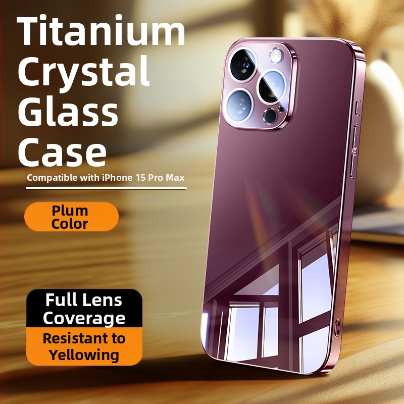 Pouzdro na telefón s zrkadlovým sklom – elektroplatinovaný povrch, zrkadlo na líčenie, fólia na objektív, odvádzanie tepla, odolné voči pádu, odolné voči otlačkom prstov