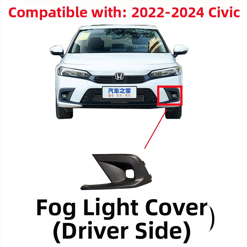 Μπροστινή γρίλια με κυψελωτό μοτίβο για Honda Civic 11ης γενιάς, μεταλλική κατασκευή, συμβατή με χειροκίνητο κιβώτιο, αρχική εργοστασιακή εφαρμογή