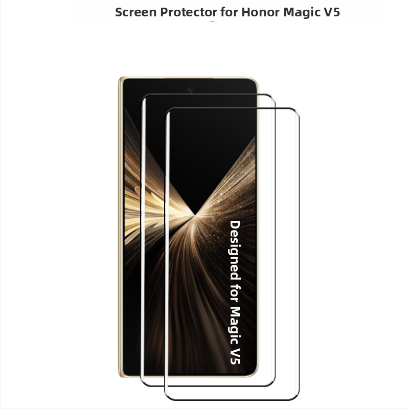 Ochranná sklenená ochrana pre predný displej pre Honor Magic V5 a Magic V3, HD, ochrana súkromia obrazovky, anti-otlačky, anti-pád, automatická oprava