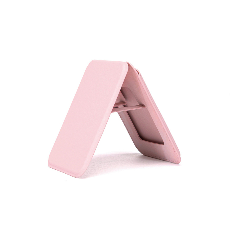 MagSafe kártyatartó állvánnyal iPhone 16 Pro-hoz, PU bőr, Type B keret