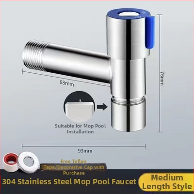 Mini uhlový ventil z 304 nerezovej ocele pre horúcu vodu, in-wall montáž, model Mini Angle Valve, prevádzkový tlak 1,2 MPa, materiál: oceľ