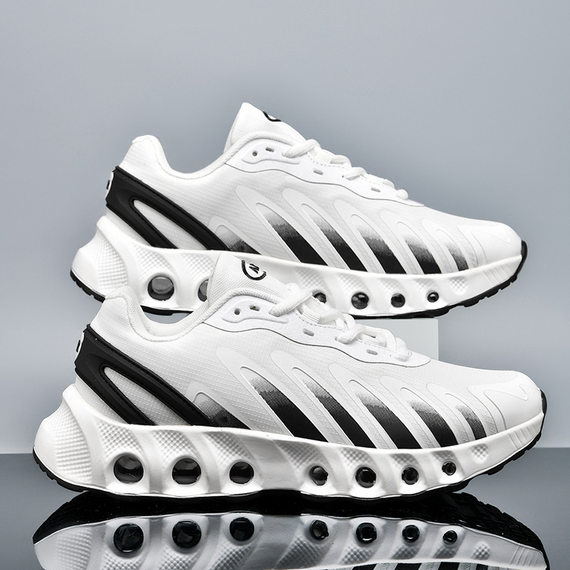 Tenisice za trčanje – mrežasti gornji dio, gumeni đon, niski gornji dio, vezanje