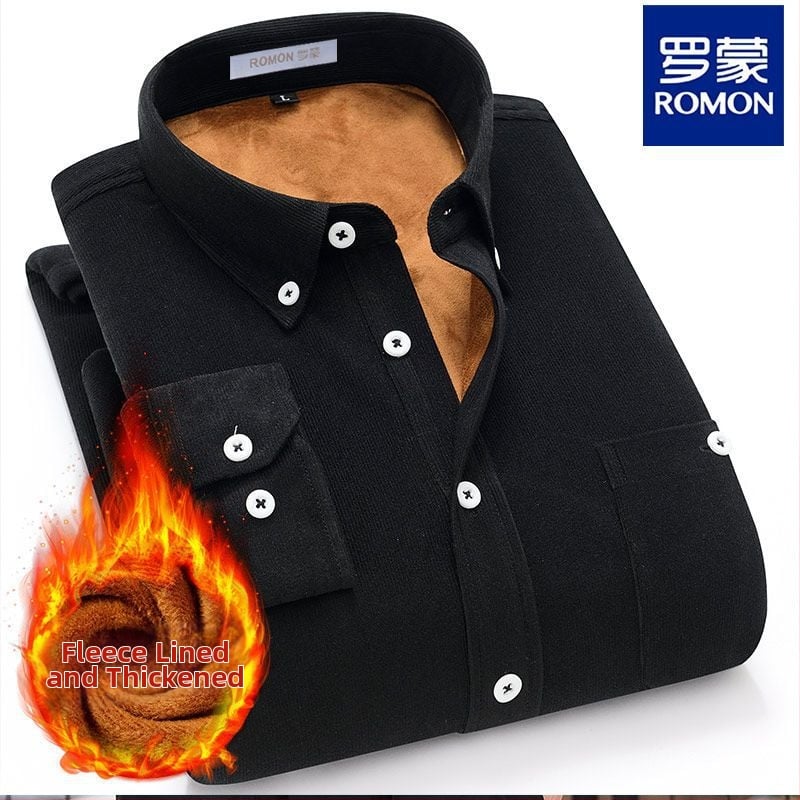 Férfi rayon ing álló gallérral és kapucnival, hosszú ujjú, bő szabás (Rayon; álló gallér; hosszú ujjú; kapucni; bő szabás)