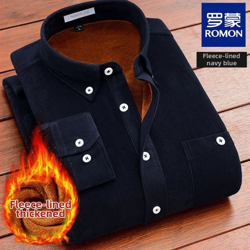 Férfi rayon ing álló gallérral és kapucnival, hosszú ujjú, bő szabás (Rayon; álló gallér; hosszú ujjú; kapucni; bő szabás)