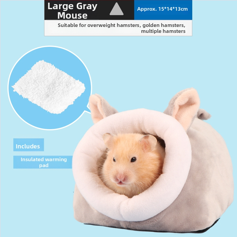 Κουκούλι για κατοικίδια για χειμώνα — υλικό από μεταξωτό λουλούδι; χειμερινό καταφύγιο μικρών ζώων