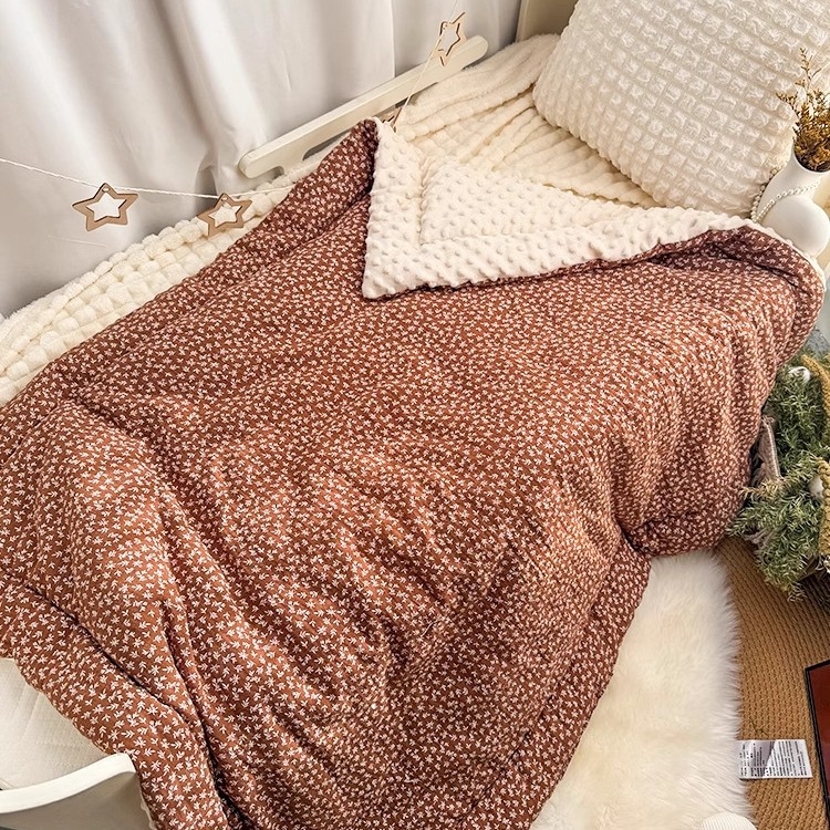 Detská perina na štyri ročné obdobia pre novorodencov – kryt na jeseň-zimu, výplň z hodvábnych vlákien, poťah z 100% bavlny, vhodná pre deti do 10 rokov