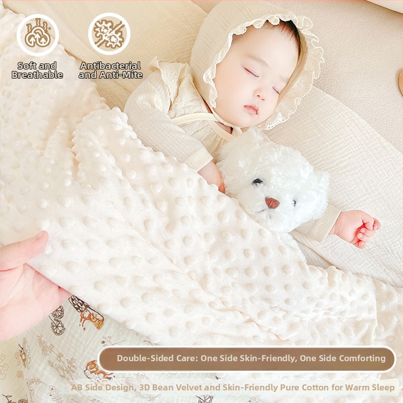 Detská perina na štyri ročné obdobia pre novorodencov – kryt na jeseň-zimu, výplň z hodvábnych vlákien, poťah z 100% bavlny, vhodná pre deti do 10 rokov