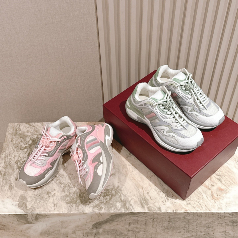 Αθλητικά παπούτσια με κλείσιμο με αγκράφα, πάνω μέρος από γνήσιο δέρμα και ύφασμα, χαμηλό προφίλ, απορροφητική καουτσούκ σόλα, unisex