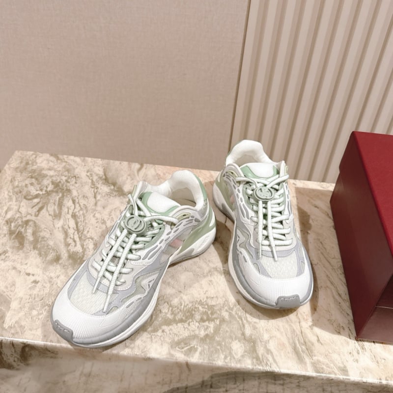 Αθλητικά παπούτσια με κλείσιμο με αγκράφα, πάνω μέρος από γνήσιο δέρμα και ύφασμα, χαμηλό προφίλ, απορροφητική καουτσούκ σόλα, unisex