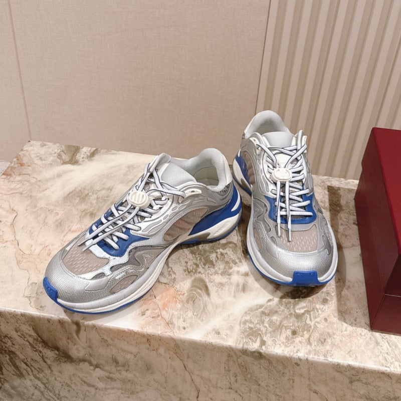 Αθλητικά παπούτσια με κλείσιμο με αγκράφα, πάνω μέρος από γνήσιο δέρμα και ύφασμα, χαμηλό προφίλ, απορροφητική καουτσούκ σόλα, unisex