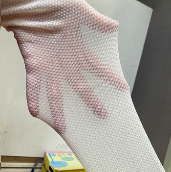 Hulahopke dama s izrezanom mrežastim jacquard uzorkom, prozračne, nevidljive, upijanje znoja, 70-80% najlon