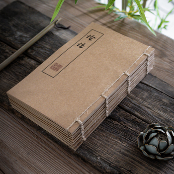 Rekwizite de carte veche pentru fotografie – portret în îmbrăcăminte tradițională chineză, model de carte cusută cu ață, hârtie Kraft, Micoxilin