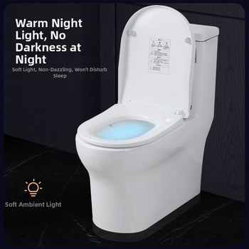 Inteligentné sedátko na toaletu s konštantnou teplotou, PP doska, nastaviteľné rozstupy otvorov, minimalistický štýl, bez diaľkového ovládania.