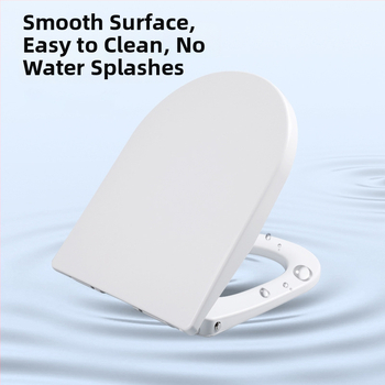 Inteligentné sedátko na toaletu s konštantnou teplotou, PP doska, nastaviteľné rozstupy otvorov, minimalistický štýl, bez diaľkového ovládania.