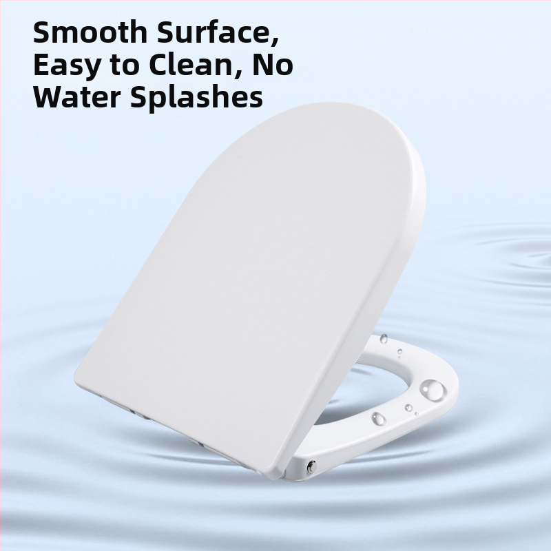 Inteligentné sedátko na toaletu s konštantnou teplotou, PP doska, nastaviteľné rozstupy otvorov, minimalistický štýl, bez diaľkového ovládania.