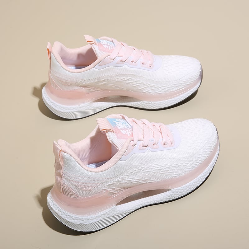 Γυναικείες καθημερινές αθλητικές παπούτσια με απορρόφηση κραδασμών και ελαφρύ, απαλό πάτο, στρογγυλή μύτη, άνω μέρος από συνθετικό δέρμα, εσωτερικό από μικροϊνες, καουτσούκ σόλα, χαμηλό ύψος φτέρνας 1–3 cm.
