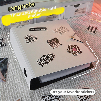 Αλμπουμ καρτών και φωτογραφιών με αφαιρούμενα φύλλα, 50 σελίδες, τυπωμένο λογότυπο, δυνατότητα προσαρμογής, Μάρκα: Cami