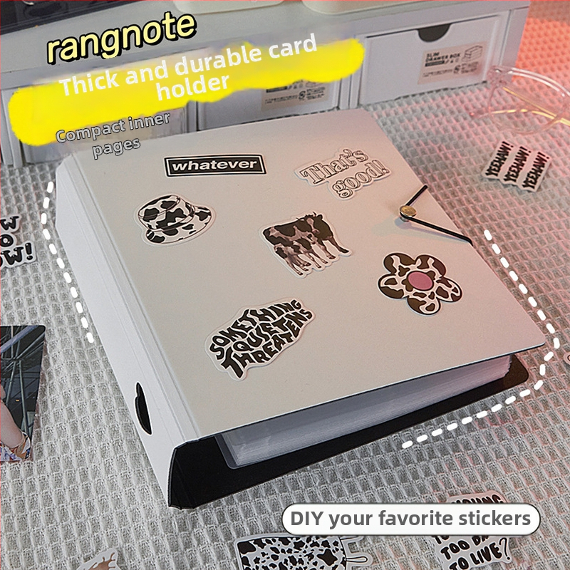 Voľne viazaný album na karty a fotky, 50 strán, tlačené logo, možnosť prispôsobenia, Značka: Cami