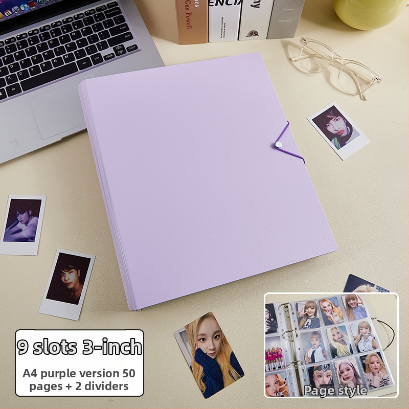 Αλμπουμ καρτών και φωτογραφιών με αφαιρούμενα φύλλα, 50 σελίδες, τυπωμένο λογότυπο, δυνατότητα προσαρμογής, Μάρκα: Cami