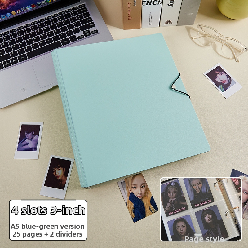 Αλμπουμ καρτών και φωτογραφιών με αφαιρούμενα φύλλα, 50 σελίδες, τυπωμένο λογότυπο, δυνατότητα προσαρμογής, Μάρκα: Cami