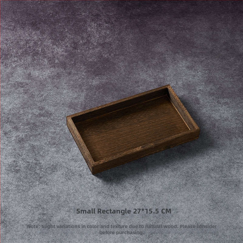 Vintage čajový podnos – rekvizita pre fotografovanie jedál, tanier v starožitnom štýle pre still life s mooncake, národný štýl fotografovania