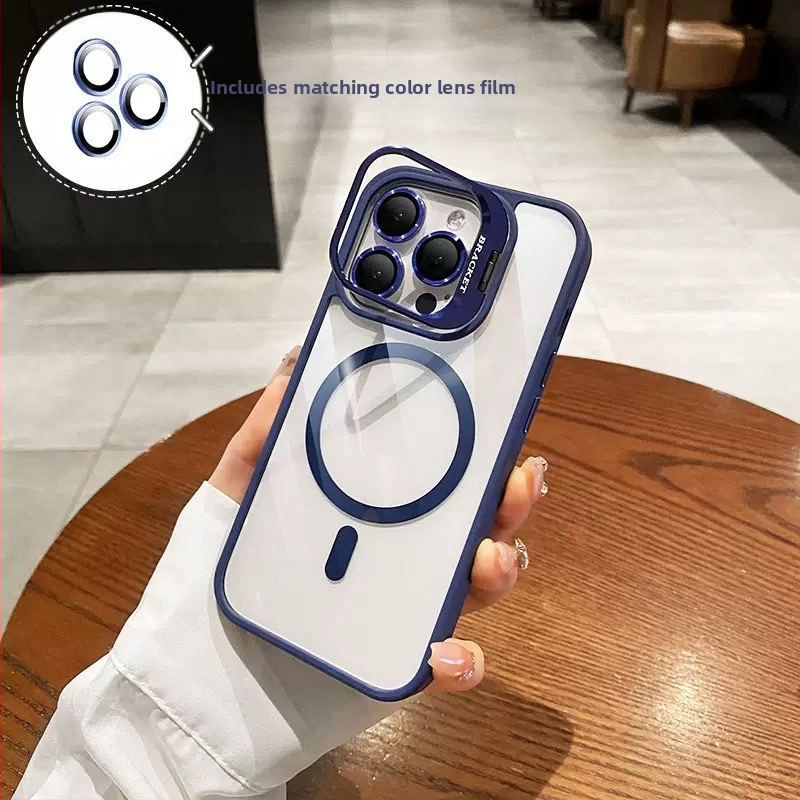 Kućište za iPhone 17 Pro Max s nevidljivim držačem objektiva i magnetskom folijom za objektiv