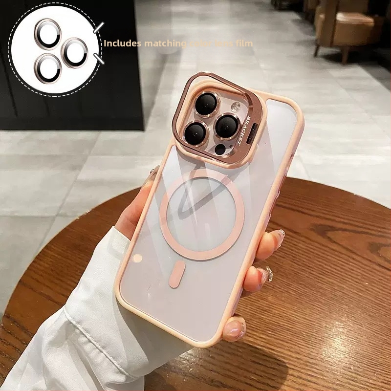 Kućište za iPhone 17 Pro Max s nevidljivim držačem objektiva i magnetskom folijom za objektiv
