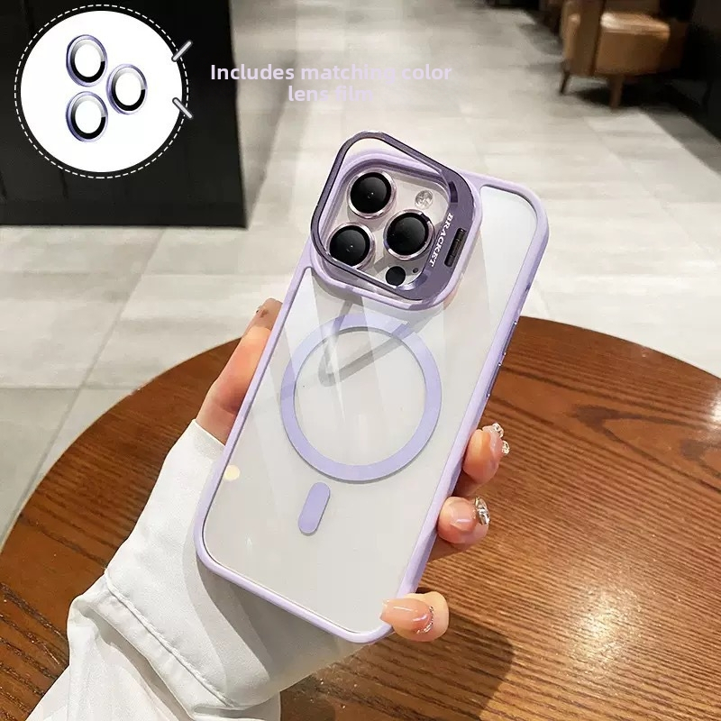 Kućište za iPhone 17 Pro Max s nevidljivim držačem objektiva i magnetskom folijom za objektiv