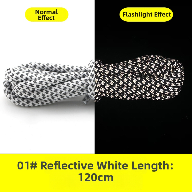 Adidași sneakers cu șireturi rotunde reflectorizante pentru Yeezy 350, 700 și 500 serii (talpă din cauciuc)